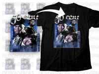 Vintage 50 Cent Graphic T-Shirt, Hip Hop Legend Tee, Urban Music Fan Apparel, Unique Musician Gift Idea