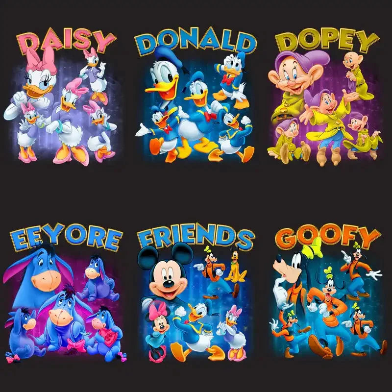 13 Cartoon Mix Bootleg Designs Bundle PNG