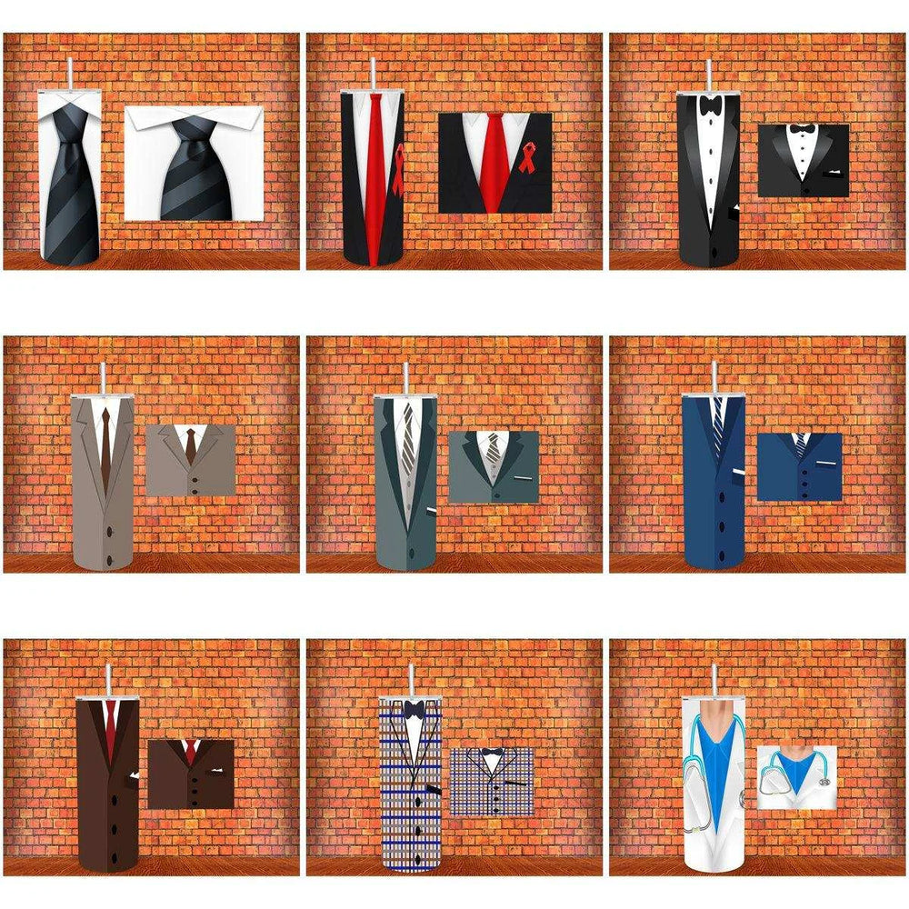 13 Doctors Tuxedo Tumbler Wrap Designs Bundle JPG