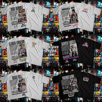 Load image into Gallery viewer, 13 Music Stars Latino Street Wear Dual Sides Designs Bundle Png + Psd
