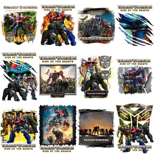 13 Transformation Movie Designs Bundle PNG