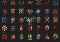 Load image into Gallery viewer, 130 Japan Designs Bundle PNG designspacks
