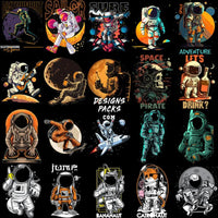 Load image into Gallery viewer, 130 Astronaut Hobbies Designs Bundle Png + Ai
