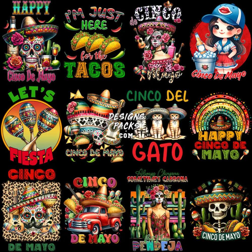 130 Cinco De Mayo Designs Bundle Png