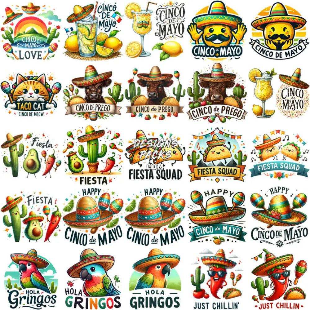 130 Cinco De Mayo Designs Bundle Png