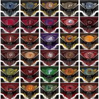 Load image into Gallery viewer, 130 NCAA College Sports Tribal Wrap Tumbler Wrap Bundle JPG
