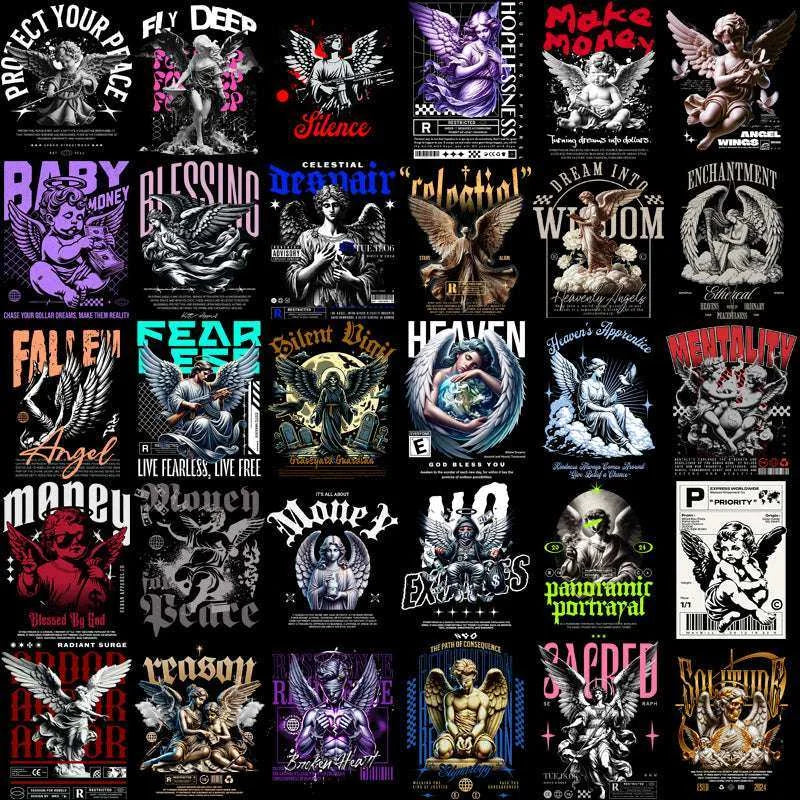 130 Streetwear Brand Designs Bundle PNG