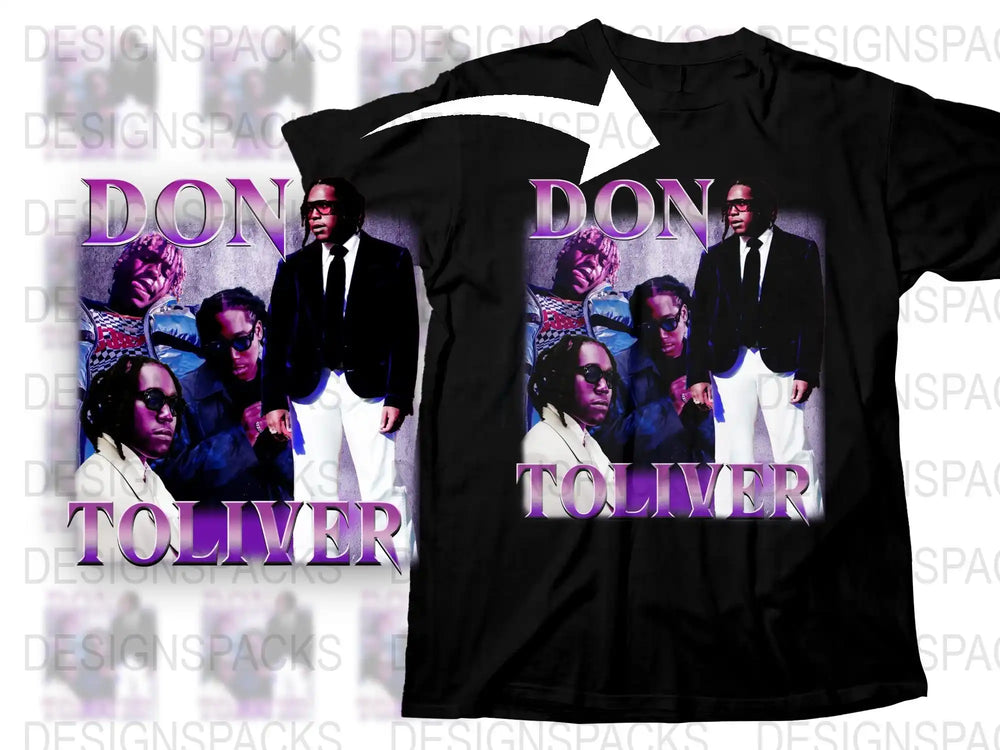 Don Toliver Graphic T-Shirt, Stylish Hip Hop Artist Cotton Tee, Trendy Music Fan Apparel, Cool Men's Fashion Top, Unique Gift Idea