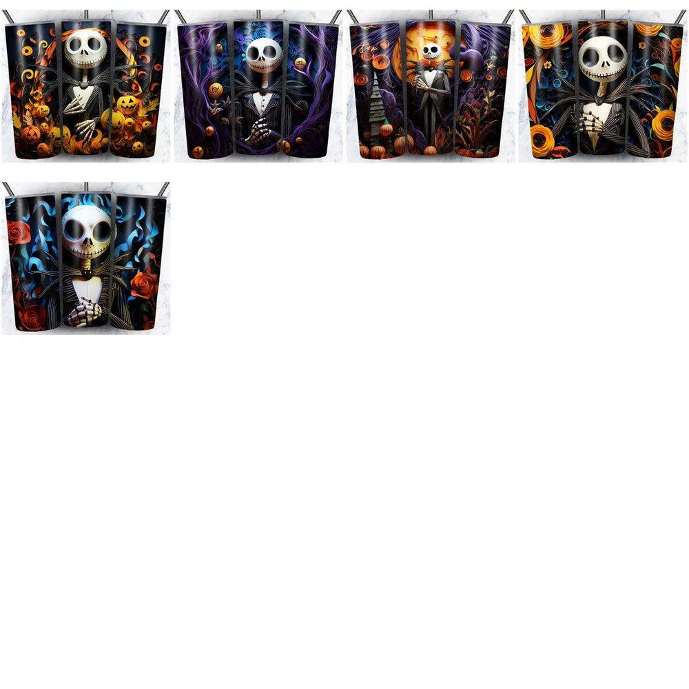 133 Nightmare Before Christmas Tumbler Wrap Designs Bundle JPG