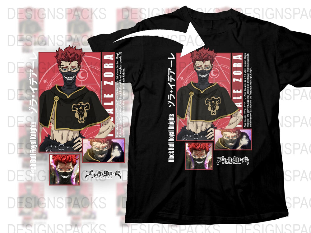 Anime-Inspired T-Shirt, Cool Red Demon Design, Graphic Tee, Unisex Clothing, Trendy Japanese Style Shirt, Streetwear Fashion