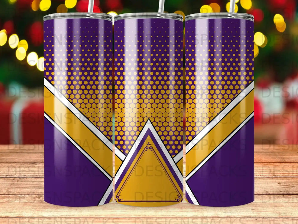 Purple Gold Dot Gradient Diagonal Stripe Triangle product type