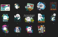 Load image into Gallery viewer, 14 Cartoon Designs Bundle PNG
