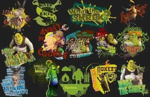 14 Cartoon Designs Bundle PNG