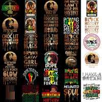 Load image into Gallery viewer, 140 Black History Month Black Juneteenth Designs Bundle PNG
