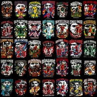 Load image into Gallery viewer, 140 World Cup Soccer Players Football Teams Halftone Designs Bundle PNG

