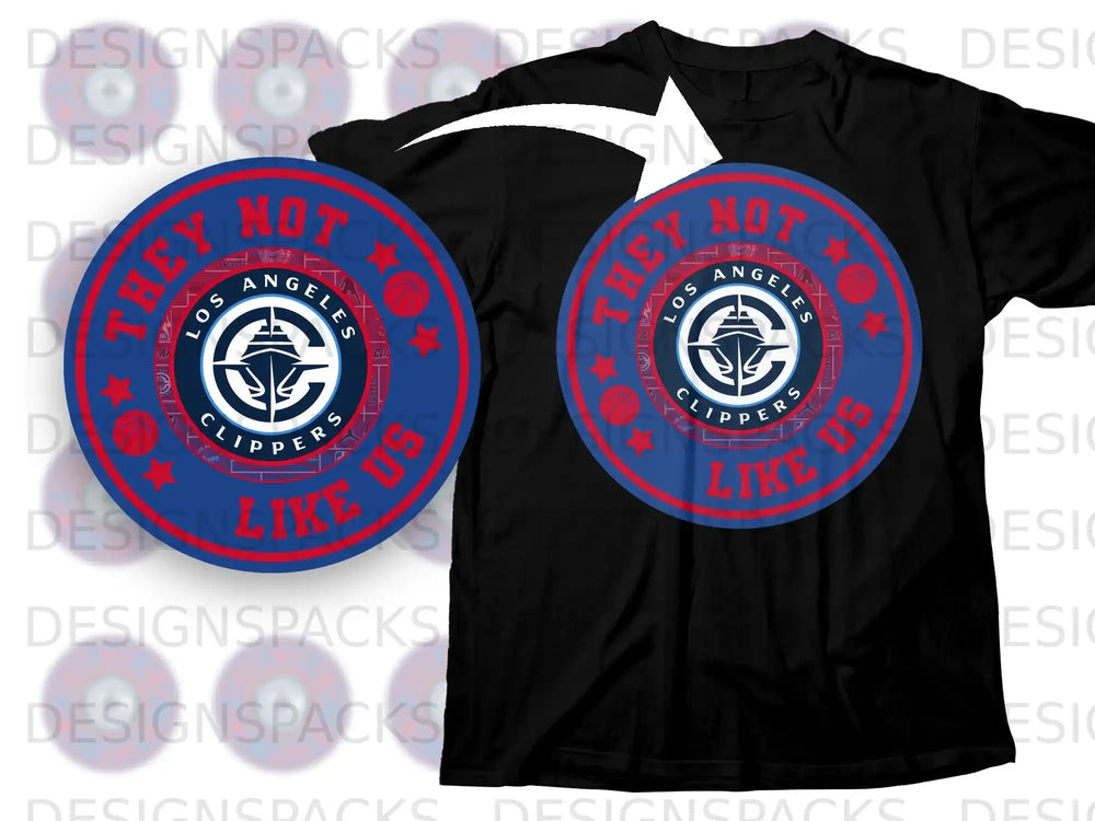 They Not Like Us Los Angeles Clippers T-Shirt