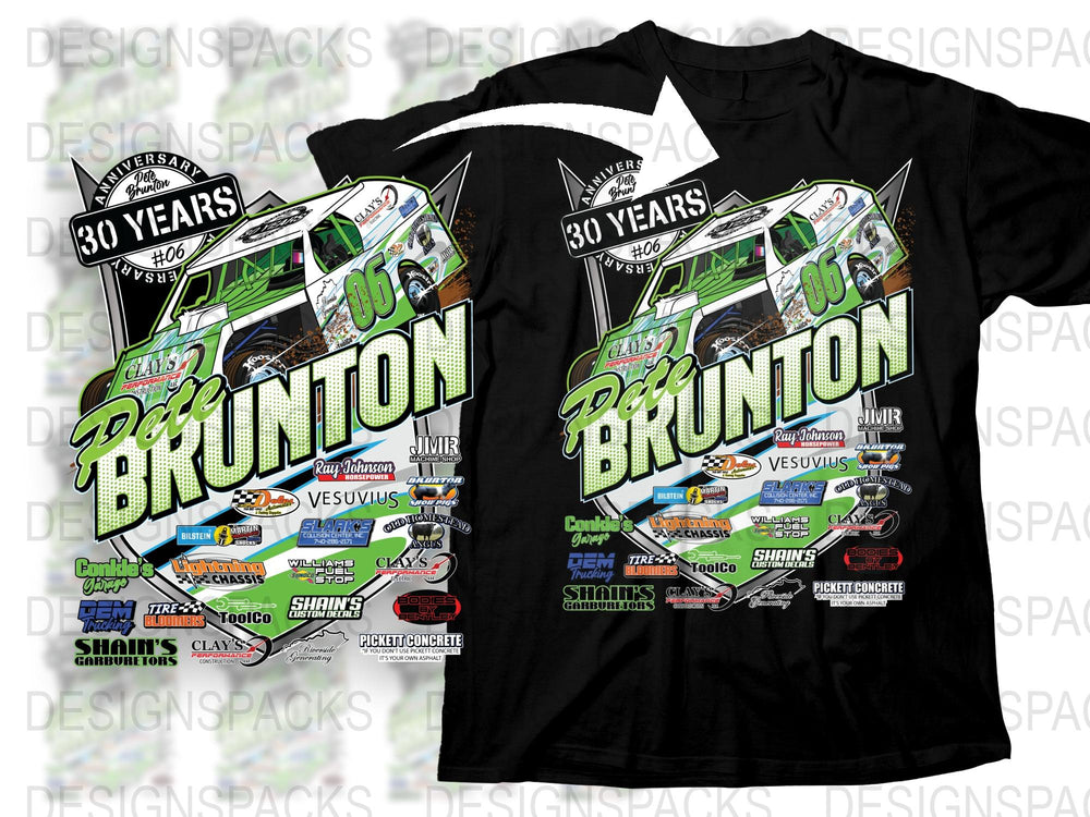 Vintage Racing T-Shirt, 30 Years Anniversary, Classic Car Graphics, Collectible Motorsport Tee, Retro Race Apparel, Unique Gift for Racing