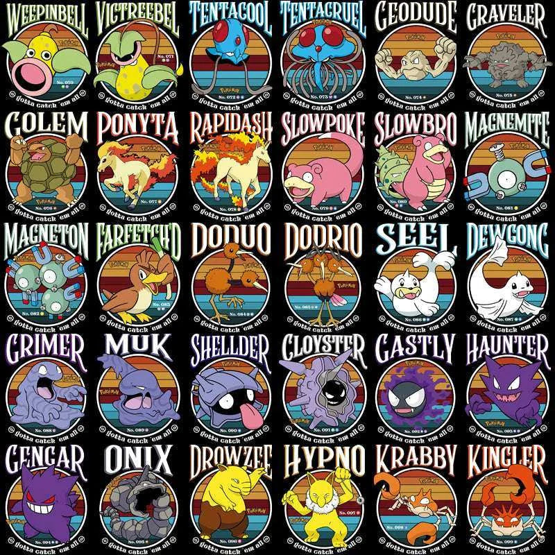 149 Gotta Catch' em All ball Poke Designs Bundle PNG + AI + PDF