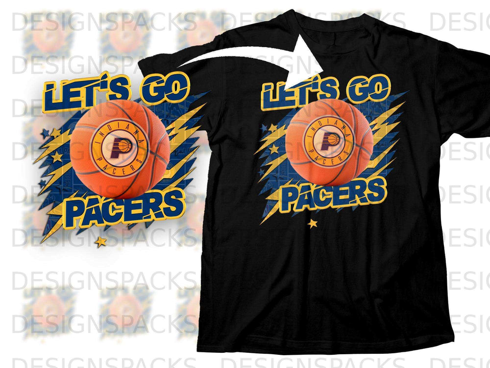 Let's Go Pacers Indiana Pacers Basketball Product