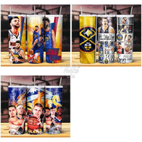 Load image into Gallery viewer, 15 Basketball Nuggets Tumbler Wrap Bundle Jpg
