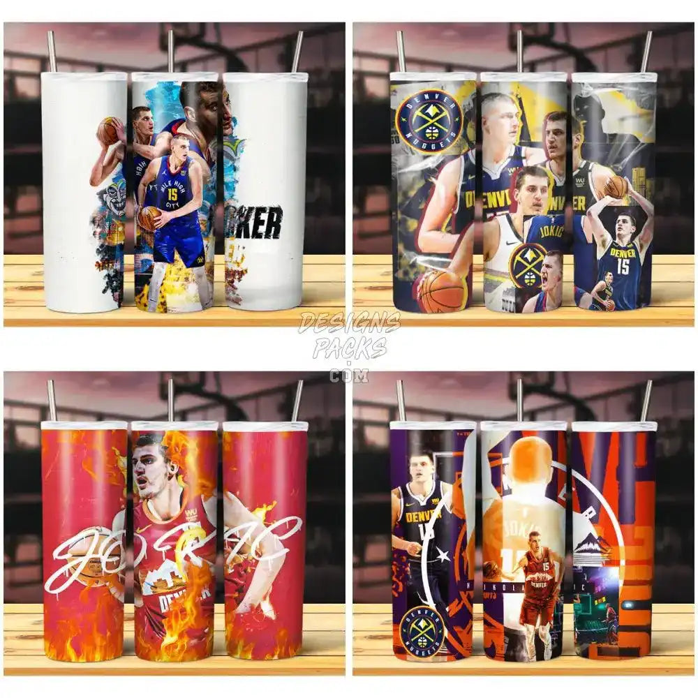 15 Basketball Nuggets Tumbler Wrap Bundle Jpg