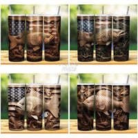 Load image into Gallery viewer, 15 Fish Engraved Tumbler Wrap Bundle Jpg
