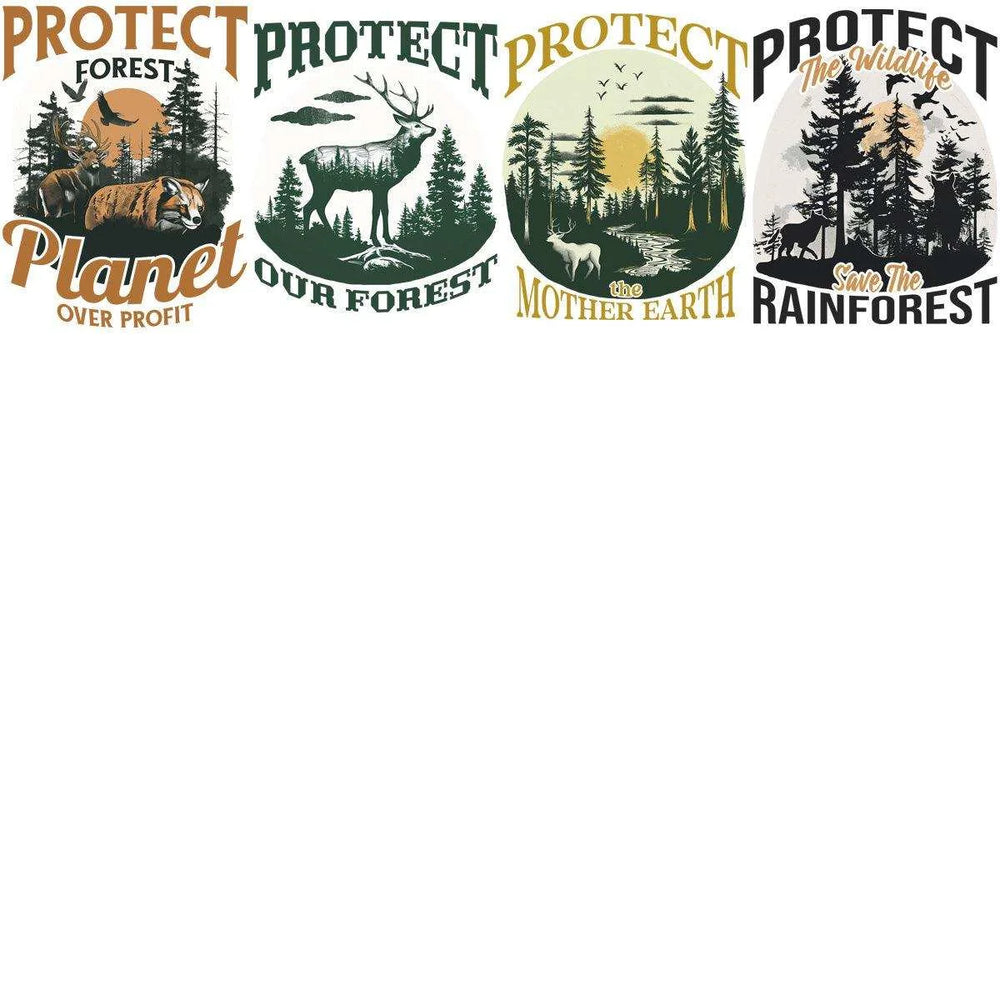 15 Forest Lovers Designs Bundle PNG