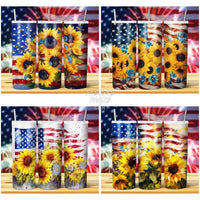 Load image into Gallery viewer, 15 Patriotic Su Football Ower Tumbler Wrap Bundle Jpg
