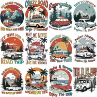Load image into Gallery viewer, 15 Road Enjoy Trip Adventure Designs Bundle PNG
