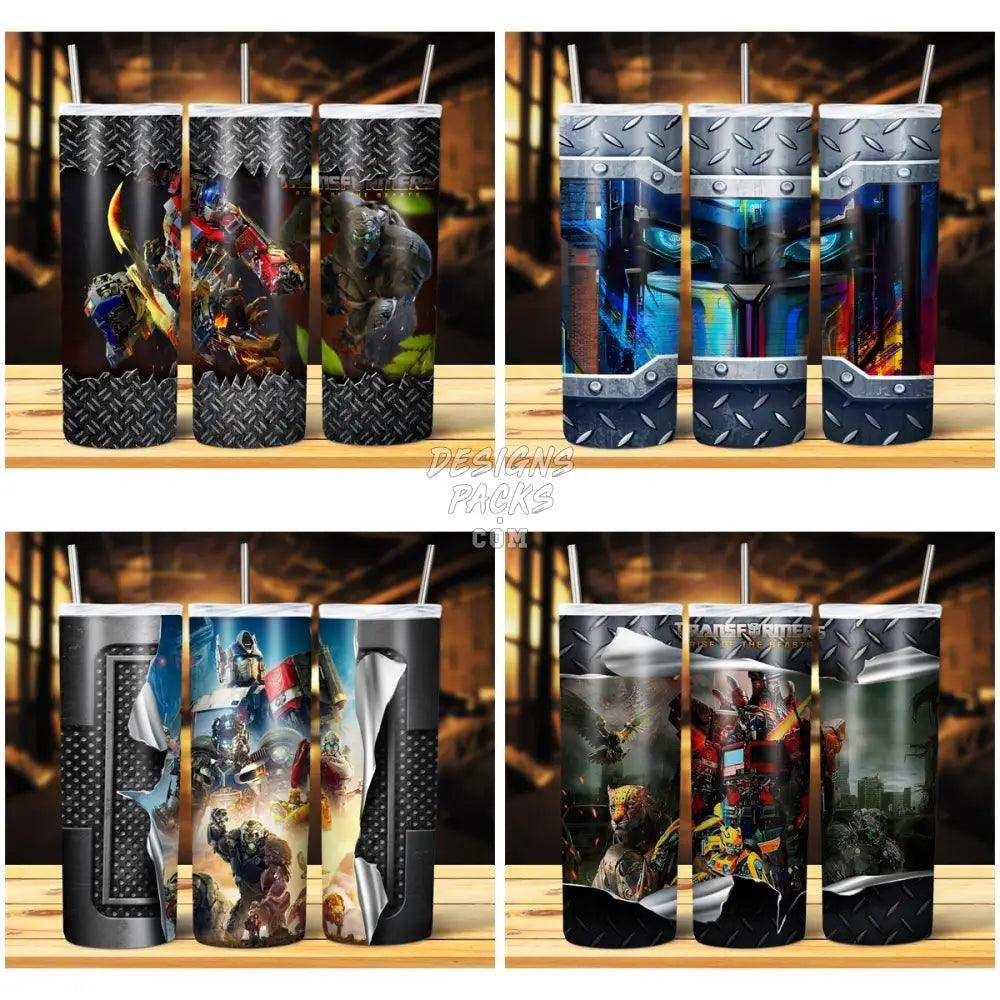 15 Transformer Rise Movie Tumbler Wrap Bundle Jpg