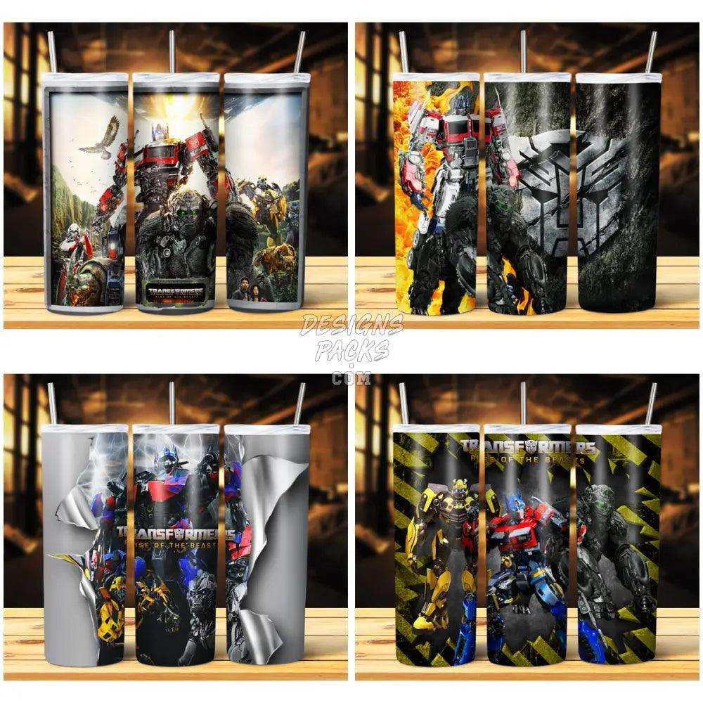 15 Transformer Rise Movie Tumbler Wrap Bundle Jpg