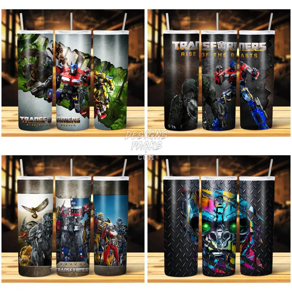 15 Transformer Rise Movie Tumbler Wrap Bundle Jpg