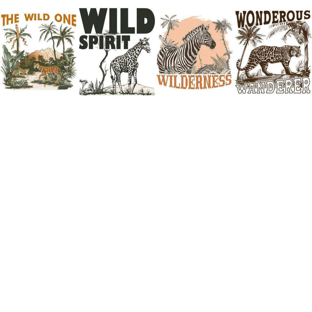 15 Wild Animals Nature Designs Bundle PNG