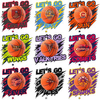 Load image into Gallery viewer, 15 Women Basketball Teams Lets Go Designs Bundle PNG
