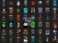 Load image into Gallery viewer, 150 Rock Metal V2 Designs Bundle PNG designspacks
