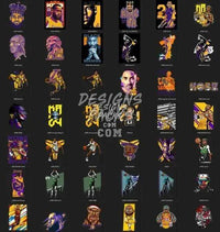 Load image into Gallery viewer, 150 Basketball Designs Bundle PNG
