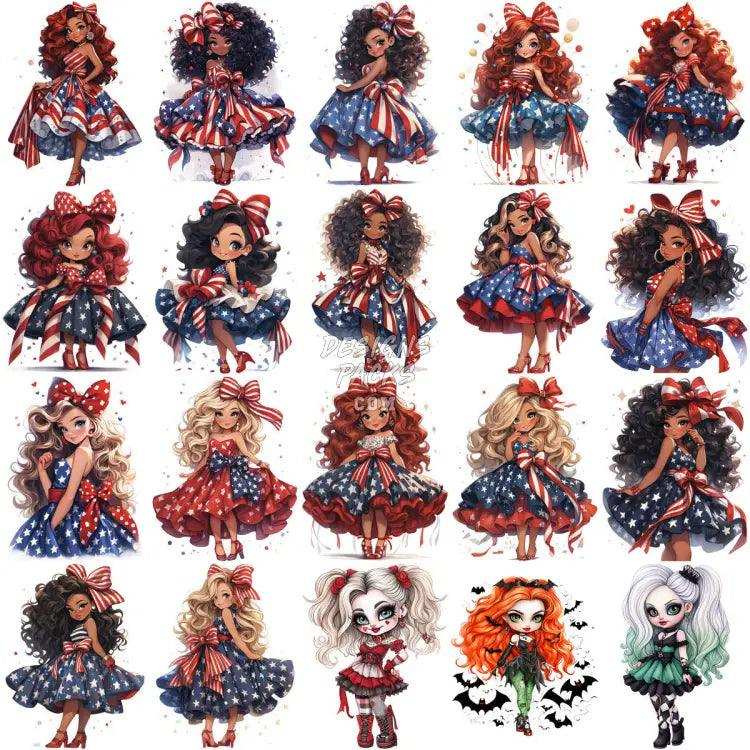 150 Girls Mega Designs Bundle Png