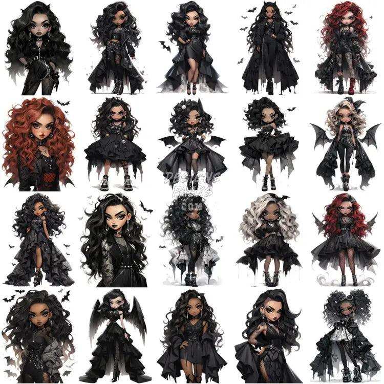 150 Girls Mega Designs Bundle Png
