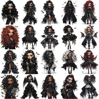 Load image into Gallery viewer, 150 Girls Mega Designs Bundle Png
