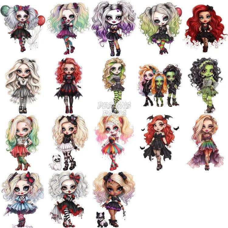 150 Girls Mega Designs Bundle Png