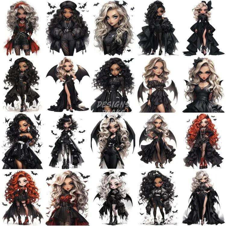 150 Girls Mega Designs Bundle Png