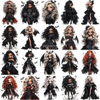 Load image into Gallery viewer, 150 Girls Mega Designs Bundle Png
