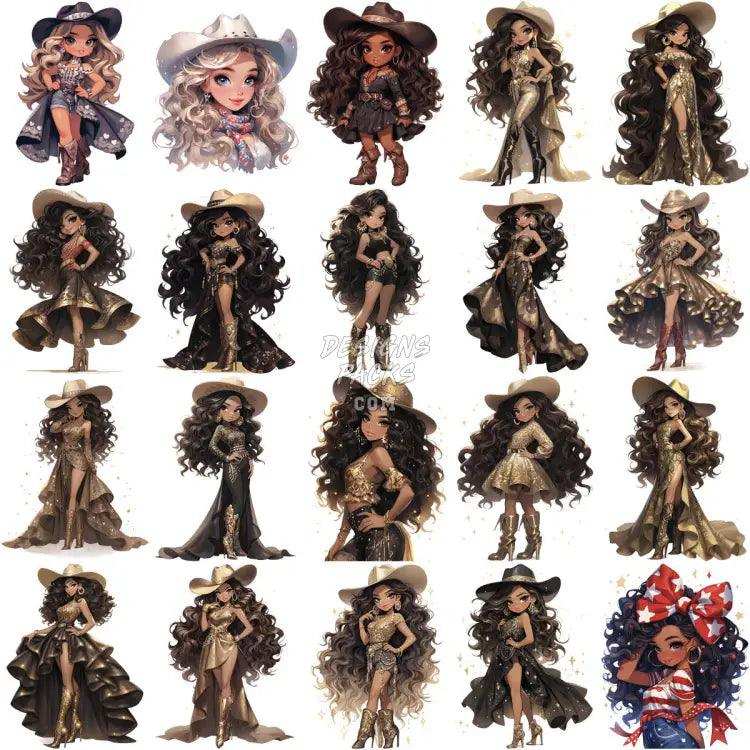 150 Girls Mega Designs Bundle Png