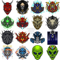 Load image into Gallery viewer, 150 Mega Samurai Japan Designs Bundle Png
