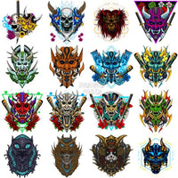 Load image into Gallery viewer, 150 Mega Samurai Japan Designs Bundle Png
