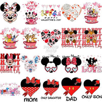 Load image into Gallery viewer, 150 Mouse And Friends Mix Valentine Designs Bundle Png
