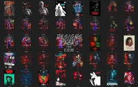 Load image into Gallery viewer, 150 Stranger Series Things Halftone Designs Bundle PNG
