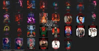 Load image into Gallery viewer, 150 Stranger Series Things Halftone Designs Bundle PNG
