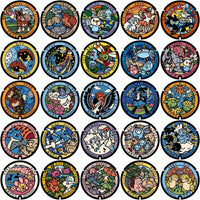 Load image into Gallery viewer, 153 Circle Pokefuta Japanese Manhole ball Poke V2 Designs Bundle PNG
