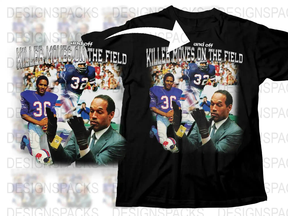 Vintage Football T-Shirt, Classic Sports Tee, Retro Athletic Shirt, Men's Fashion, Cool Sports Apparel, Gift for Him